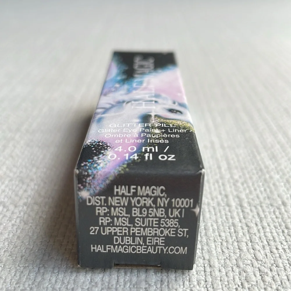 HALF MAGIC Glitter Pill Eye Paint + Liner - pretty puddle